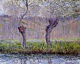 Willows in Spring by Claude Monet